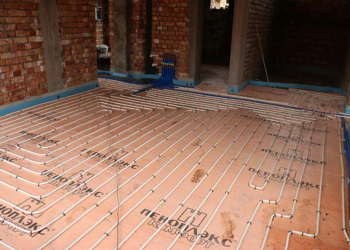 Установка теплого пола в доме