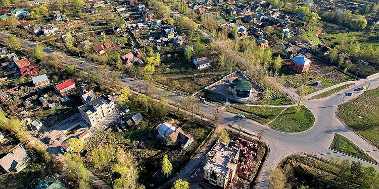 Частная дорога в частных владениях