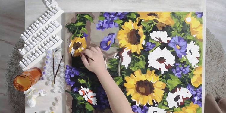 Как нарисовать картину по номерам и рекомендации