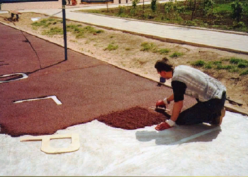Технология и этапы укладки спортивных покрытий