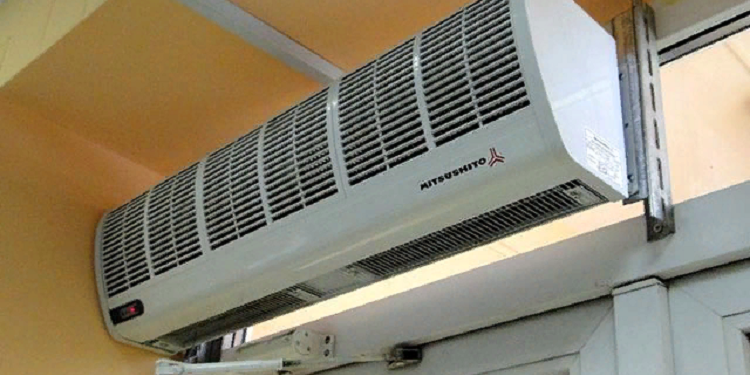 Монтаж тепловой завесы: правила и основные этапы