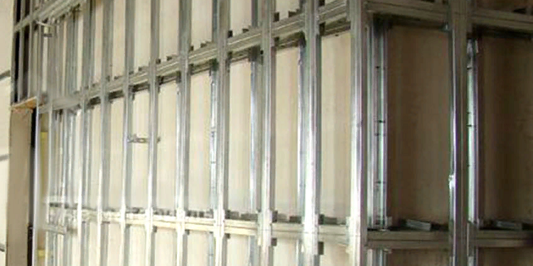 Технологический процесс монтажа профиля под гипсокартон