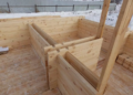Строительство бани из двойного бруса и достоинства