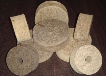 Применение войлочных кругов для полировки