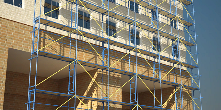 Правила сборки и установки строительных лесов