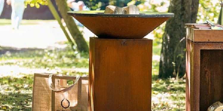 Гриль-очаг для барбекю и не только