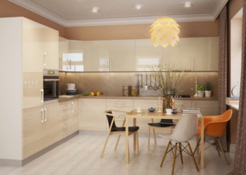 Идеи оформления кухонь в бежевых оттенках
