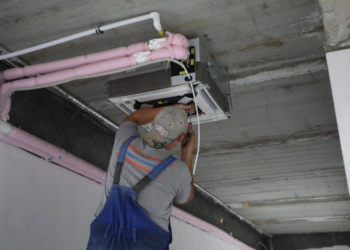 Установка фанкойла: правила и основные этапы