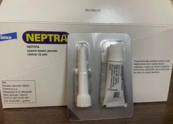 NEPTRA (НЕПТРА): для лікування зовнішнього отиту у собак