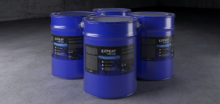 Огнезащитная краска на водной основе для наружных работ: требования и выбор