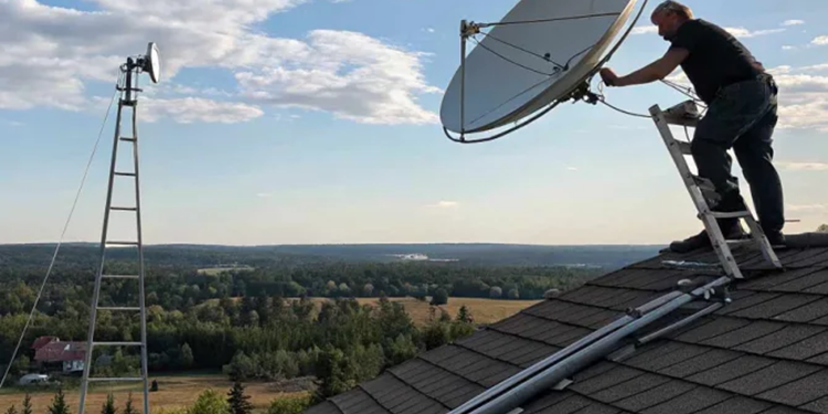 Установка оборудования спутникового интернета: правила и советы